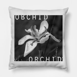 Orchid In Drops Pillow