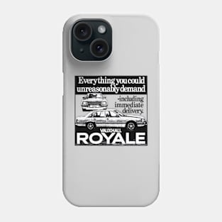 VAUXHALL ROYALE - 80s advert Phone Case