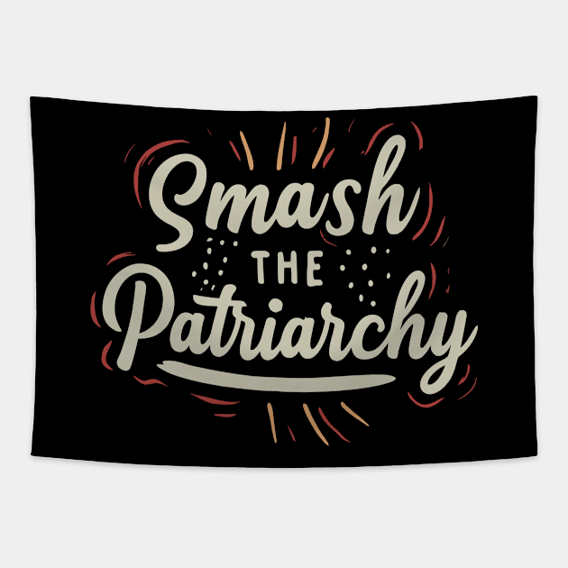 Smash the patriarchy Tapestry by Sobalvarro