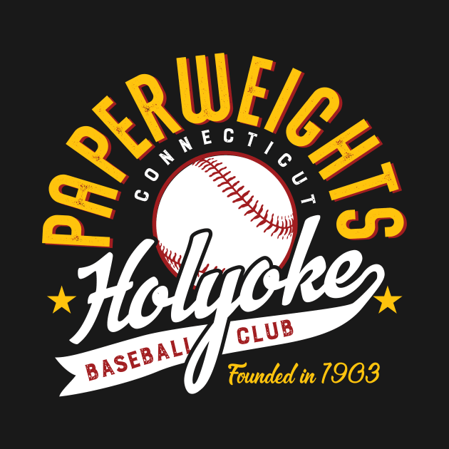 Holyoke Paperweights Baseball by MindsparkCreative