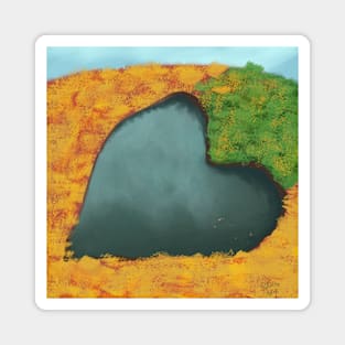 Heart Lake Magnet