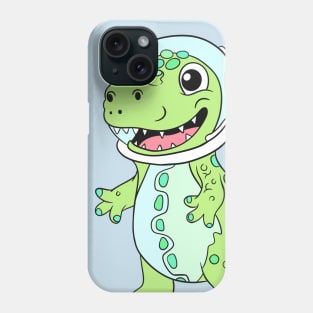 Kids Dinosaur character in Space! Phone Case