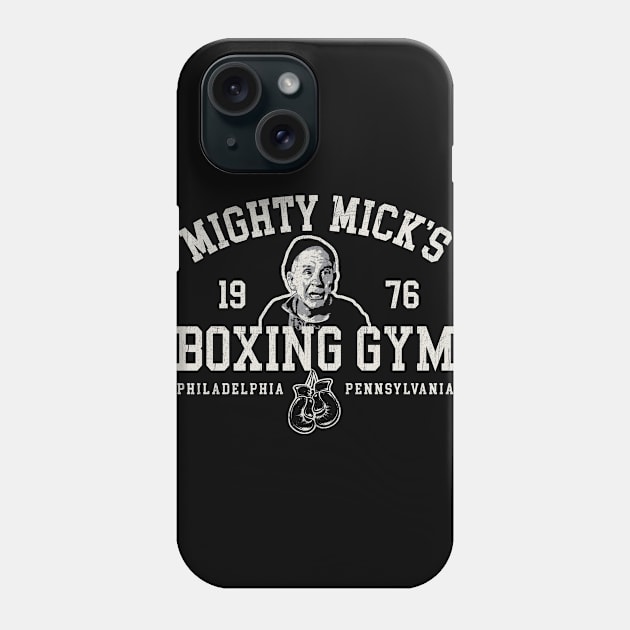 Mighty Mick Boxing Phone Case by Alema Art