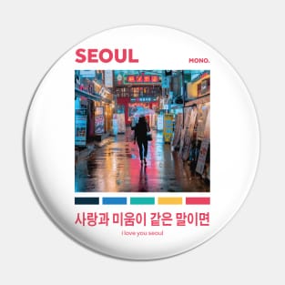 SEOUL (MONO COLLECTION/BTS) Pin