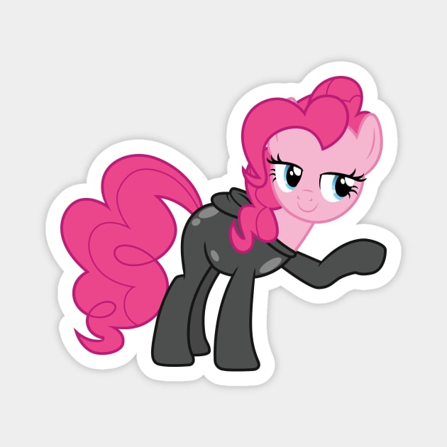 Pinkie Pie burglar Magnet by CloudyGlow