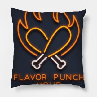 Flavor Punch Your Suckhole! Pillow