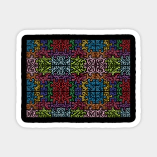 Puzzle Design Landscape Magnet