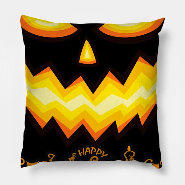 Funny  Gift for halloween Pillow by Khang_Vu