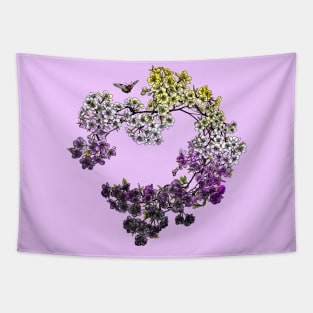 Enby Cherries Tapestry