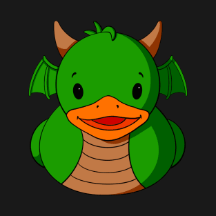 Green Dragon Rubber Duck T-Shirt