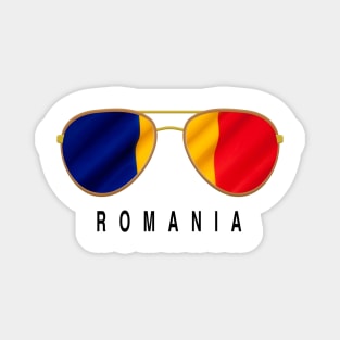 Romania Sunglasses, Romania Flag, Romania gift ,   Romanian , Magnet