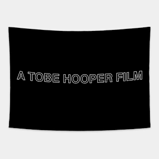 A Tobe Hopper Film in White Tapestry