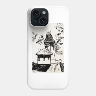 Lighthouse by Margo Humphries Phone Case