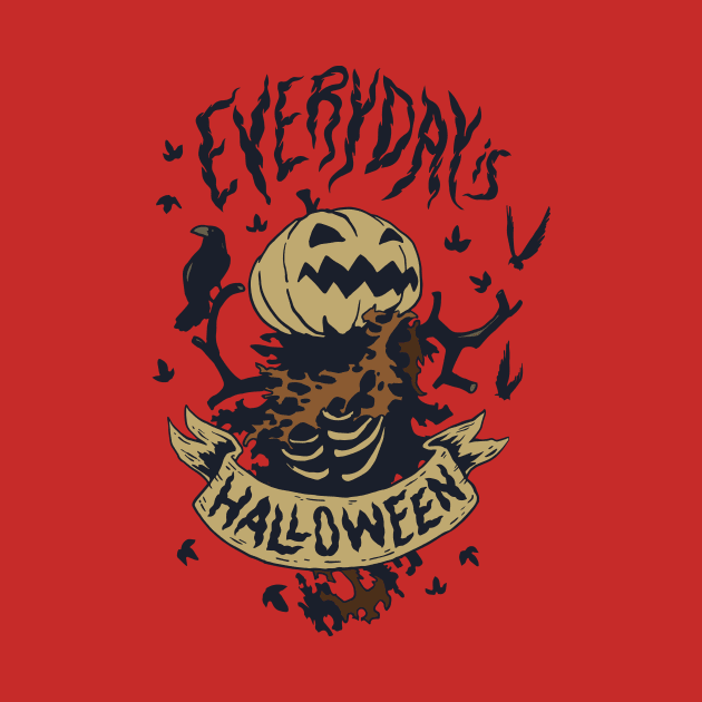 Jack o' Lantern Everyday is Halloween by 2P-Design