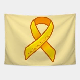 Endometriosis Awareness Ribbon Tapestry