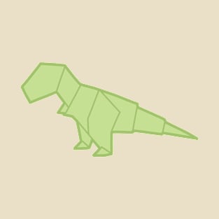 Origami T-Rex T-Shirt