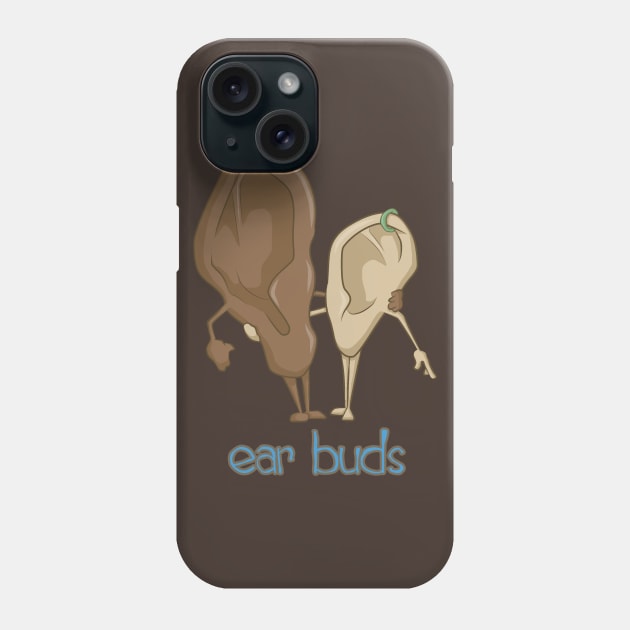 ear buds Phone Case by bobgoodallart