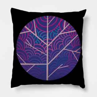 Wave Tree / Nature Pillow