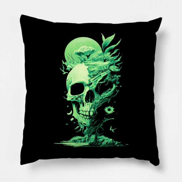 Skull 1.0 Pillow by Adnorm Supply