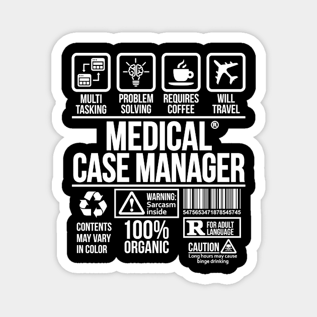 Medical case manager T-shirt | Job Profession | #DW Magnet by DynamiteWear