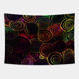 Velvety Swirls Tapestry