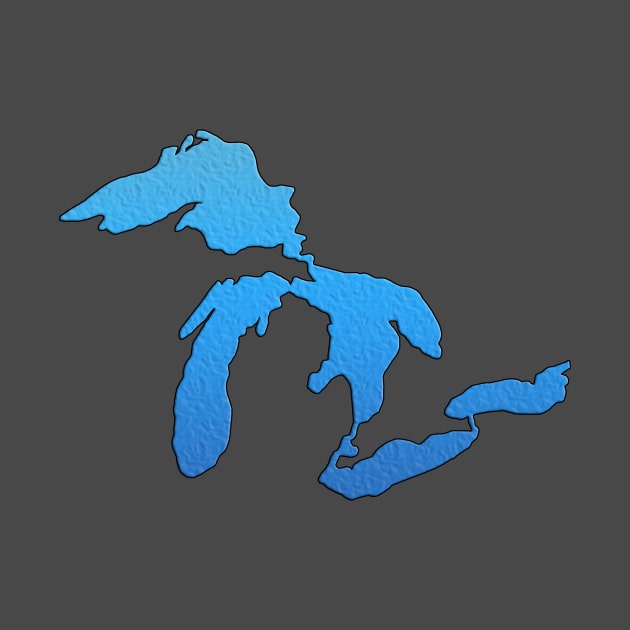 Outline of the Great Lakes by gorff