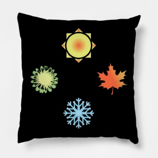 The Seasons Pillow