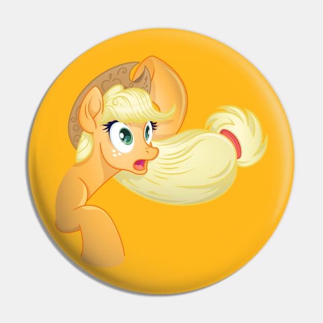 My Little Pony Applejack My Style Pin by SketchedCrow