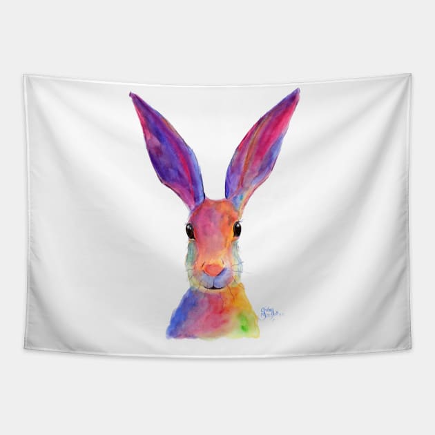 HaPPY HaRe / RaBBiT ' JeLLY BeaN ' Tapestry by ShirleyMac