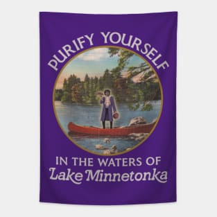 Purify Yourself in the Waters of Lake Minnetonka Tapestry