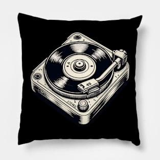 Classic Turntable Pillow