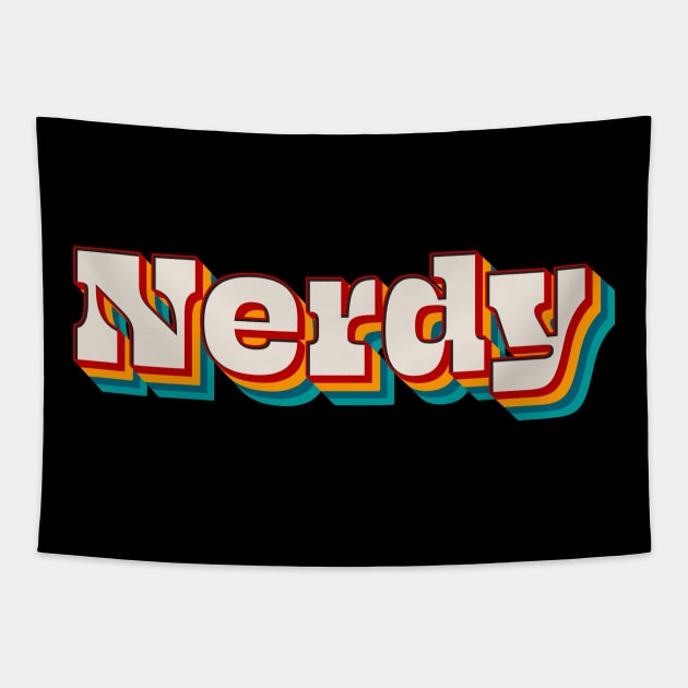 Nerdy Tapestry by n23tees