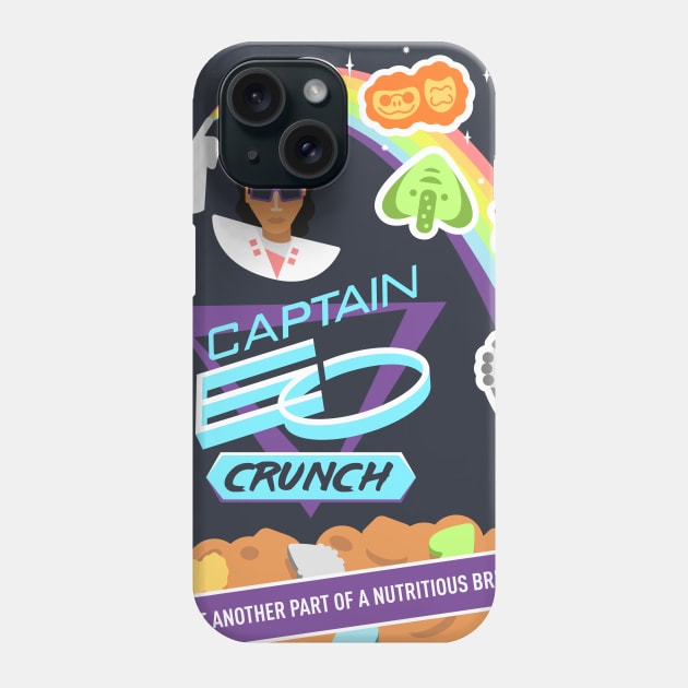 Captain EO Crunch - Designed by Rob Yeo for WDWNT.com Phone Case by WDWNT