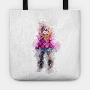 Laid Back Camp - Nadeshiko *Watercolor* Tote