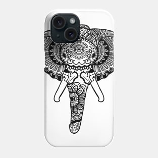 Elephant Mandala T-shirt Design Phone Case