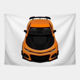 camaro zl1 1le orange Tapestry