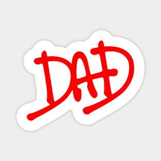 DAD - Dads Birthday / Father's Day Magnet