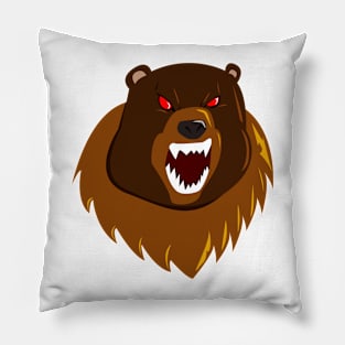 Raging Bear Pillow