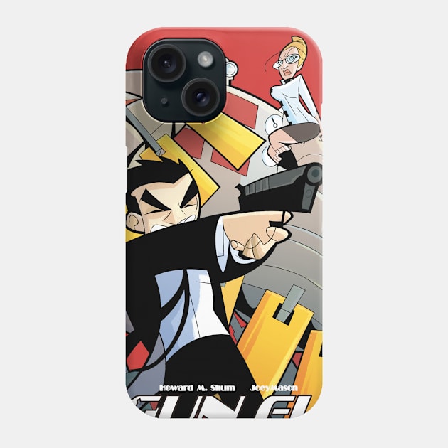 Gun Fu Phone Case by howardshum