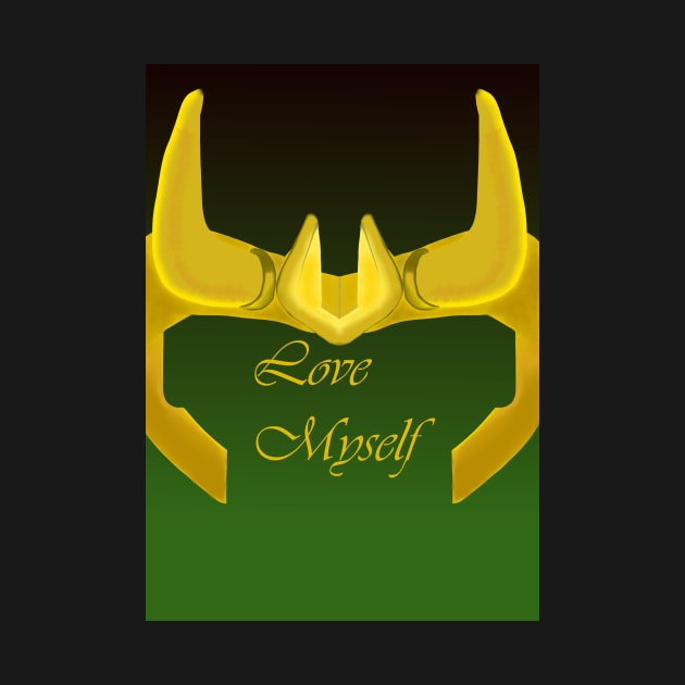 Loki Love Myself by rebelartonline