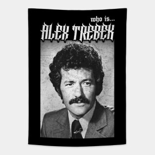 Alex Trebek †† Vintage Look Aesthetic Design Tapestry