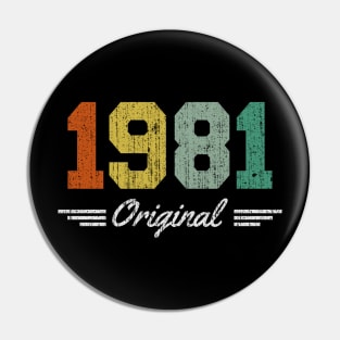 1981 original Pin