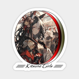 Kitsune Girl Magnet