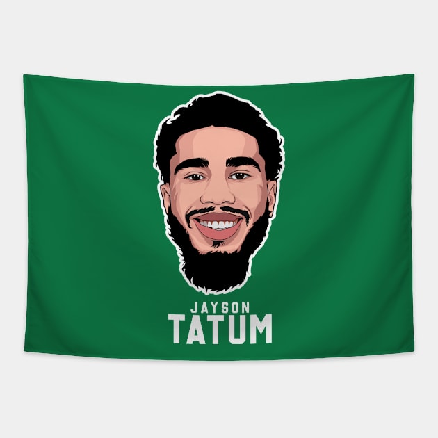 JAYSON TATUM Tapestry by origin illustrations