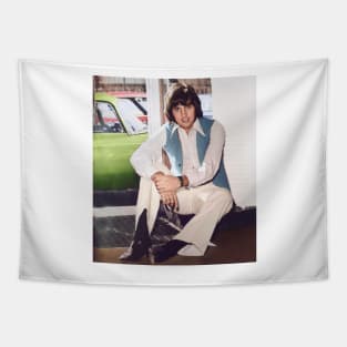 George Best looking cool Tapestry