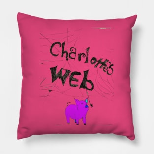 Charlotte's Web - by Love - 8 Years Old Pillow