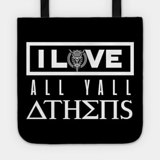 'I Love Athens Y'All' Awesome Athens Greek Mythology Gift Tote
