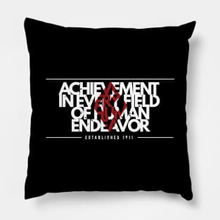 1911 NUPES KAPPAS SHIMMY J5 KANE TWIRL CRIMSON ACHIEVEMENT Pillow