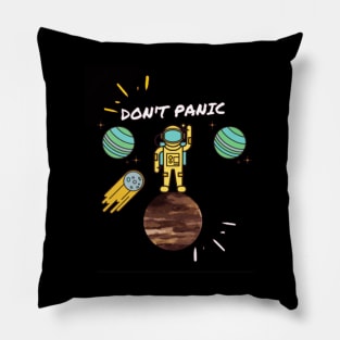 Starman don't panic Pillow