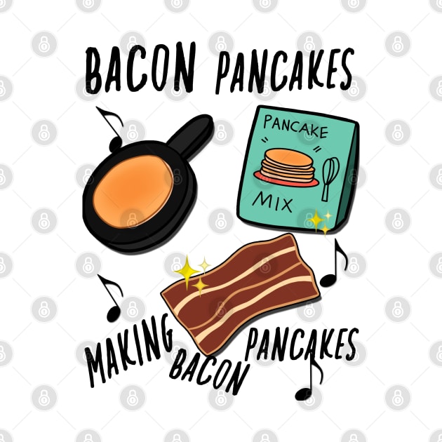 Bacon Pancakes Making bacon Pancakes by Ariannakitana